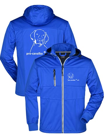 pro-canalba ® e.V. <br> Softshell-Jacke <br> Royal