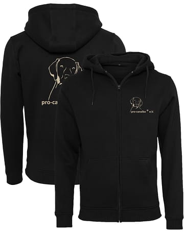 pro-canalba ® e.V. <br> Classic Zip-Hoodie <br> Black