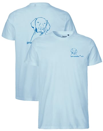 pro-canalba ® e.V. <br> Organic T-Shirt <br> Light Blue