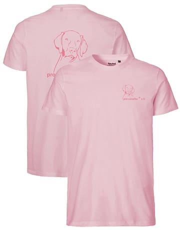 pro-canalba ® e.V. <br> Organic T-Shirt <br> Light Pink