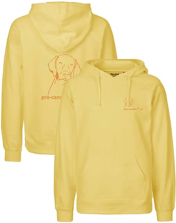 pro-canalba ® e.V. <br> Organic Hoodie <br> Dusty Yellow