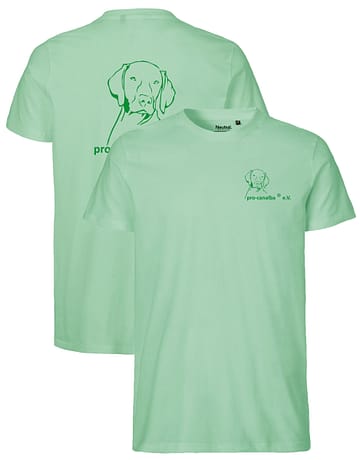 pro-canalba ® e.V. <br> Organic T-Shirt <br> Dusty Mint